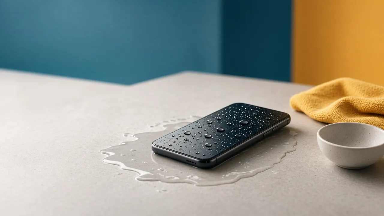 Illustration (AI-generated): Water damage repair